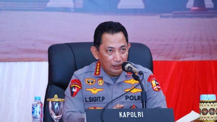 Kepala Kepolisian Negara Republik Indonesia (Kapolri) Jenderal Listyo Sigit Prabowo di Mabes Polri, Jakarta, Rabu (26/1/2022).