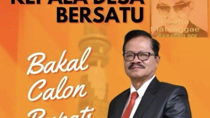 Ketua Apdesi Kabupaten Sinjai, Andi Azis Soi.