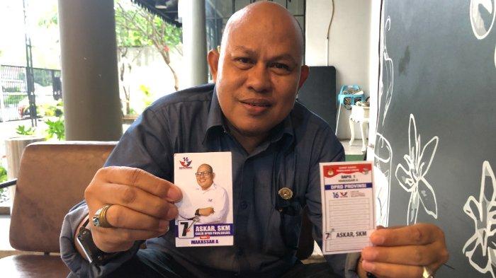 Ketua Bappilu Partai Perindo Sulsel dan caleg DPRD Sulsel, Askar. 