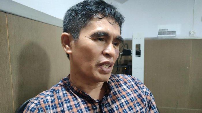 Ketua PAN Makassar Hamzah Hamid saat ditemui di Gedung DPRD Kota Makassar. Hamzah Hamid menyindir Pemkot Makassar tidak melakukan penertiban baliho secara adil.
