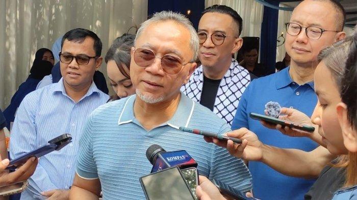 Ketua Umum DPP Partai Amanat Nasional (PAN) Zulkifli Hasan .