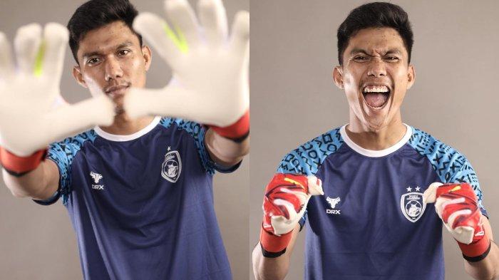 Kiper kelahiran Jeneponto Hilman Syah.