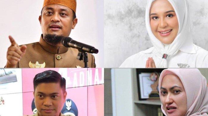 Kolase figur kuat di Pilgub Sulsel - Andi Sudirman Sulaiman, Fatmawati Rusdi, Adnan Purichta Ichsa, Indah Putri Indriani (47).