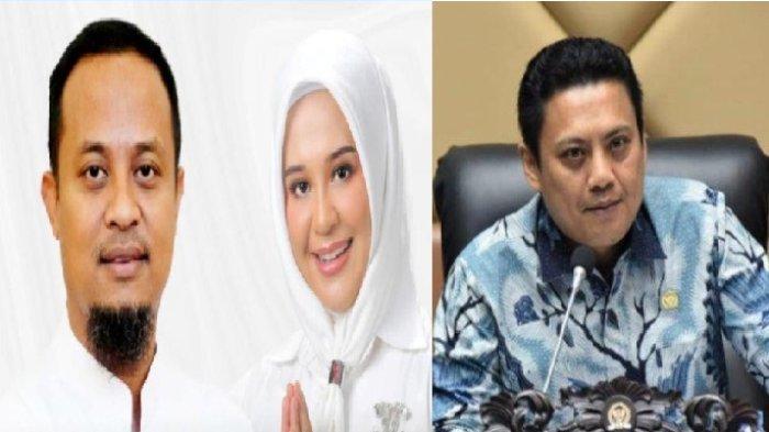 Kolase foto Andi Sudirman Sulaiman, Fatmawati Rusdi, dan Andi Iwan Aras (AIA).