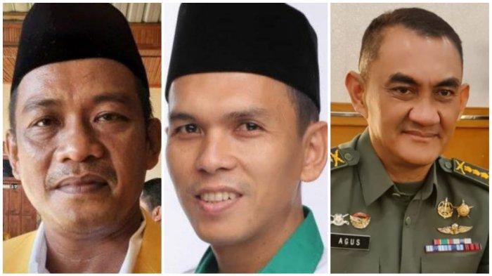 Kolase foto figur calon Bupati Luwu yang melirik Partai PKB. Dia adalah Patahuddin, Jabbar Idris, dan Agus Salim (kiri ke kanan).