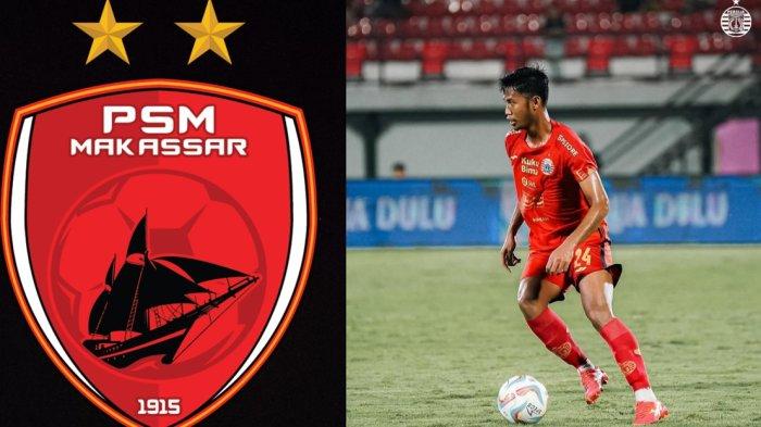 RUMOR PEMAIN - Kolase foto logo PSM Makassar dan Resky Fandi saat masih berkostum Persija Jakarta. Resky Fandi dikaitkan dengan PSM Makassar.