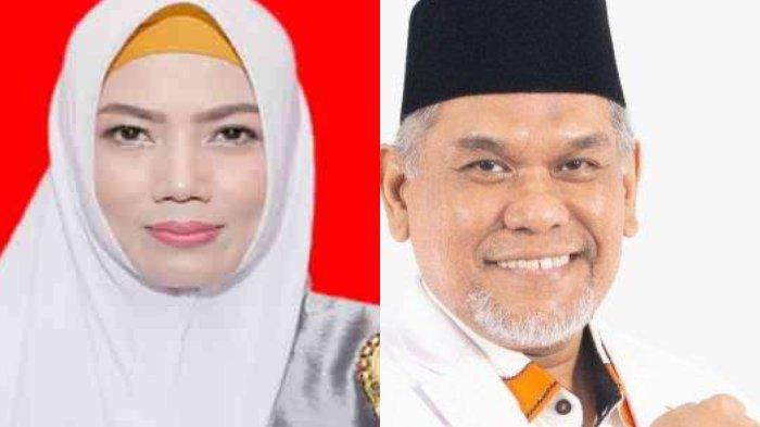 Kolase kader PKS Amri Arsyid dan Sri Rahmi. Keduanya digadang-gadang maju Pilwali Makassar 2024