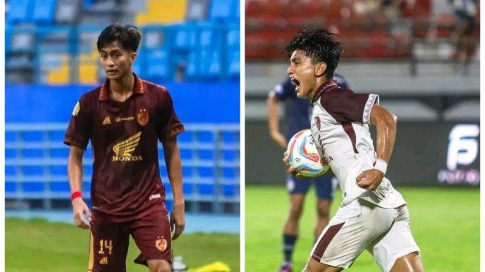 Kolase pemain muda Sulthan Zaky dan Mufli Hidayat saat memperkuat PSM Makassar. Keduanya menjadi langganan Timnas U-19.