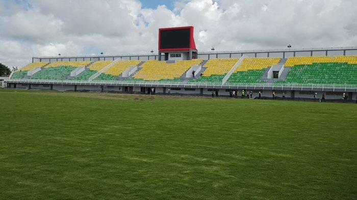 Kondisi terkini Stadion Gelora BJ Habibie.