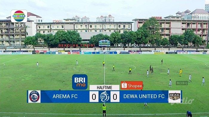 Livescore Arema FC vs Dewa United 0-0 : Singo Edan Tertekan, Tangsel ...