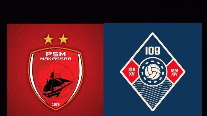 Logo PSM Makassar (kiri) dan logo anniversary ke-109 tahun PSM Makassar. PSM Makassar berusia 109 tahun pada 2 November 2024.