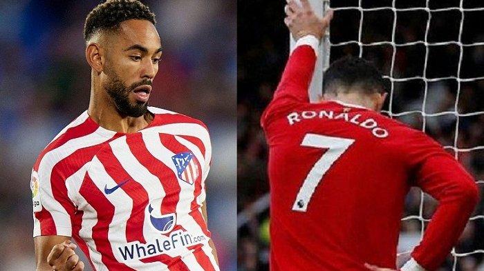 Matheus Cunha in an Atletico Madrid jersey