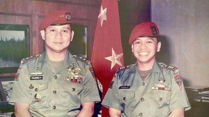 Potret lawas Letnan Jenderal Muhammad Herindra di samping Prabowo Subianto saat masih berseragam Kopassus, kini calon Kepala BIN gantikan Budi Gunawan