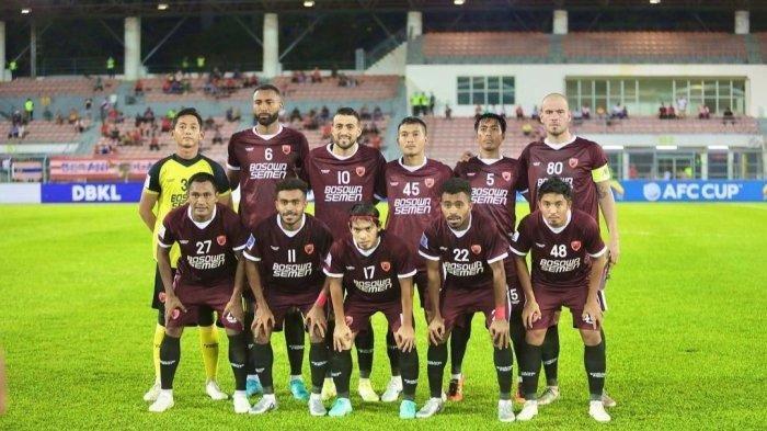 Skuad PSM Makassar saat tampil di AFC Cup 2022. Musim ini atau di AFC Cup 2023/2024, PSM Makassar memulai dari babak playoff menghadapi Yangon United pada, Rabu (23/8/2023).