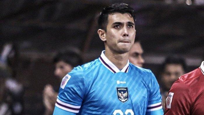 Nadeo Argawinata. Nadeo dipastikan absen membela Timnas Indonesia melawan Vietnam.
