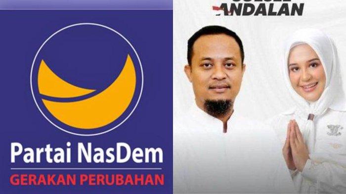 Nasdem resmi usung Andi Sudirman Sulaiman - Fatmawati Rusdi di Pilgub Sulsel 2024.
