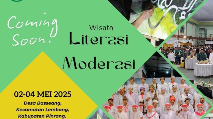 IMDI - Pimpinan Pusat Ikatan mahasiswa Darud Da’wah wal Irsyad (PP IMDI) bakal menggelar kegiatan Wisata Literasi Moderasi. Kegiatan akan dipusatkan di Bukit Sarong, Dusun Kalosi, Desa Basseang, Kecamatan Lembang, Kabupaten Pinrang, Provinsi  Sulawesi Selatan, Jumat-Sabtu (02-04/05/2025).