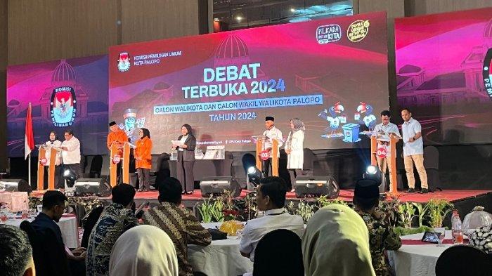 PSU PALOPO - Debat kandidat pertama Pilkada Palopo di Hotel Gammara Makassar. Calon wali kota nomor urut 1, Putri Dakka dikabarkan tak akan hadir pada debat PSU Pilkada Palopo pada Sabtu (17/5/2025).