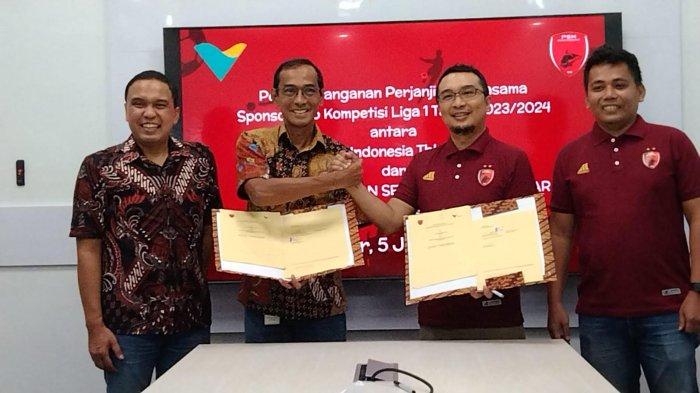 PT Vale Indonesia resmi menjadi sponsor PSM Makassar sampai putaran kedua Liga 1 Indonesia.

Kesepakatan kedua pihak terjalin di kantor PT Vale Indonesia perwakilan Makassar, di Jl. Somba Opu, Kecamatan Makassar, Kota Makassar, Jumat (5/1/2024).