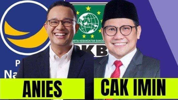 Pasangan bakal Capres dan Cawapres RI, Anies Baswedan dan Muhaimin Iskandar.