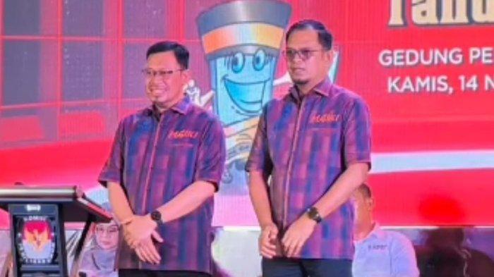 Pasangan calon Bupati dan Wakil Bupati Sinjai Muzayyin Arif - Ikhsan Hamid