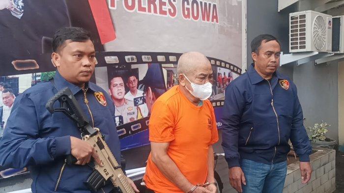 Pelaku rudapaksa putri sendiri di Lingkungan Ciniayo, Kelurahan Lauwa, Kecamatan Biringbulu, Kabupaten Gowa. Kasus ini dirilis di Polres Gowa Jl Syamsuddin Tunru, Kecamatan Somba Opu, Gowa, Sulsel, Minggu (29/12/2024) 