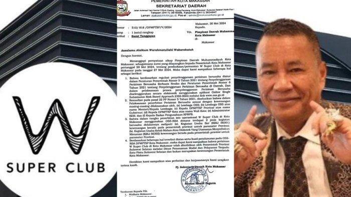 Tanggapan Pemkot Sulsel soal perizinan W Super Club Makassar milik Hotman Paris yang kini berpolemik.
