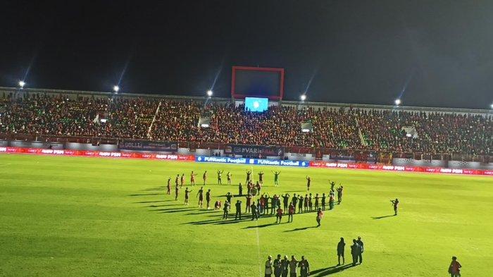 STADION BJ HABIBIE - Penampakan Stadion BJ Habibie Parepare yang akan menjadi venue semifinal ASEAN Club Championship (ACC). Ini pertama kali PSM Makassar bermarkas di Sulsel dalam 20 tahun terakhir laga international.