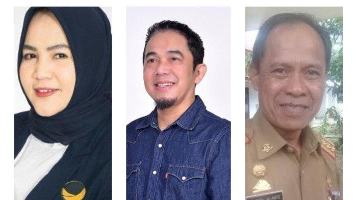 Bakal calon Wali Kota Palopo pada Pilkada serentak 2024, Putriana Hamka Dakka, Nasaruddin dan Hamsah Jalante. Mereka sudah mengembalikan forulir pendaftarannya di Partai Demokrat Palopo