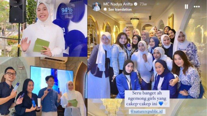 Potret Nadya Arifta mantan Kaesang Pangarep langganan jadi MC.