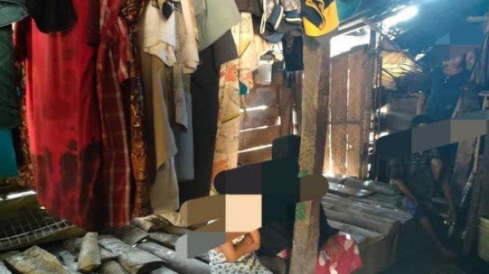 Potret rumah tangga miskin di Kabupaten Sinjai, Sulawesi Selatan, saat dikunjungi oleh Komunitas Tangan Kanan.