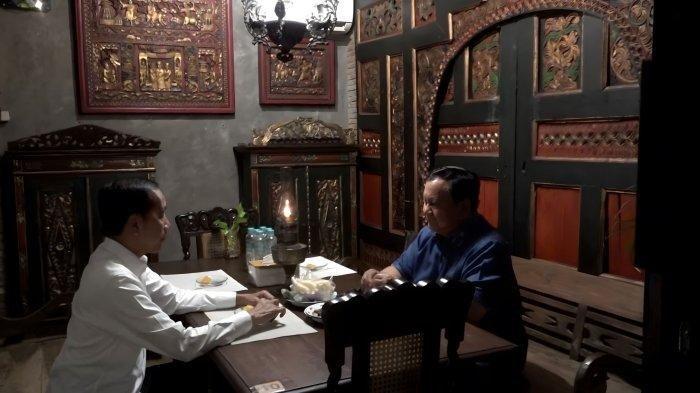 Presiden Prabowo Subianto mengunjungi Joko Widodo (Jokowi) di Solo, Minggu (3/11/2024) 
