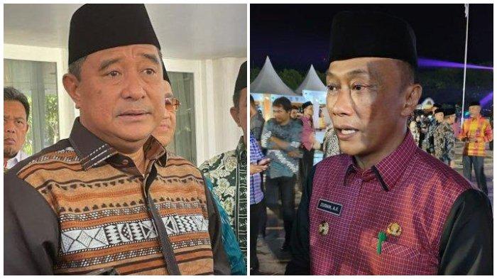 Prof Zudan Arif Fakrulloh (kanan) calon pengganti Bahtiar Baharuddin sebagai Pj Gubernur Sulsel.
