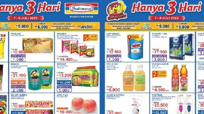 Promo HTH Hanya 3 Hari Indomaret berlaku periode 7-9 Juli 2023.