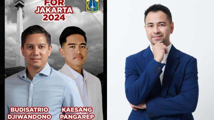 Raffi Ahmad promosikan Budi Djiwandono dan Kaesang Pangarep sebagai Calon Gubernur dan Wakil Gubernur Jakarta 2024.