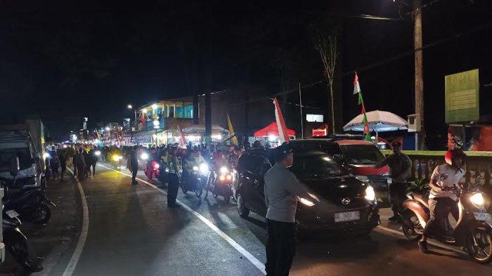 Ratusan personel gabungan disiagakan di Event Beautiful Malino, Kecamatan Tinggimoncong, Kabupaten Gowa, Sulawesi Selatan (Sulsel), Sabtu (13/7/2024).
