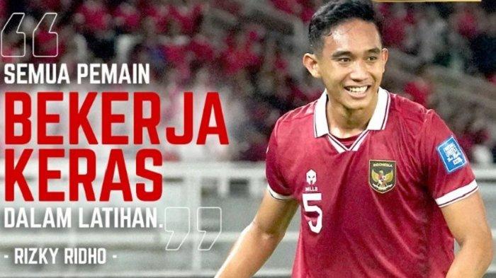 Rizky Ridho pencetak gol kelima di laga Brunei Darussalam vs Indonesia pada leg 2 kualifikasi Piala Dunia 2026, Selasa (17/10/2023) malam.
