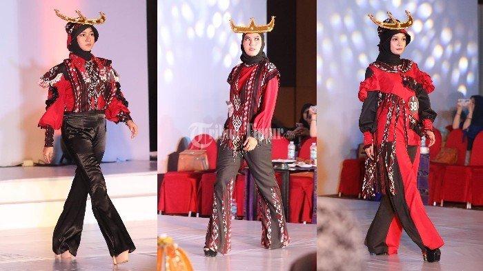 Sejumlah siswa SMKN 6 Makassar memperragakan busana karyanya diatas cat walk dalam Pentas Kompetensi Kejuruan yang berlangsung di Hotel Swiss-belinn Panakkukang, Makassar, Kamis (25/04/2024). Kegaitan bertajuk PINISIX FEST 2024 ini merupakan platform untuk memamerkan hasil karya siswa tingkat akhir, tujuan tidak hanya untuk menunjukkan keterampilan, pengetahuan, dan keahlian kejuruan, tetapi juga sebagai penanda ketercapaian Standar Kompetensi Lulusan (SKL).