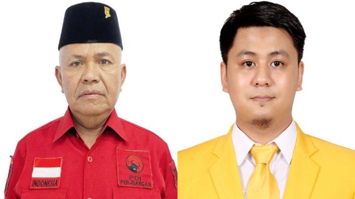 Kolase Politisi PDI Perjuangan Samsu Niang dan Andi Muhammad Ikram Kaswadi Razak