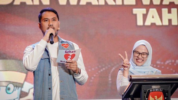 Pasangan calon wali kota dan wakil wali kota Makassar nomor urut 2, Andi Seto Gadhista Asapa - Rezki Mulfiati Lutfi (Sehati) dinilai tampil optimal dalam debat perdana Pilkada Makassar yang digelar oleh Komisi Pemilihan Umum (KPU) Makassar di Hotel Dalton Makassar, Sabtu (26/10/2024).