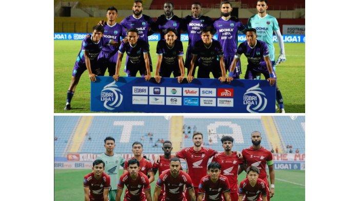 Skuad Persita Tangerang dan PSM Makassar yang akan bertarung pada pekan 17 Liga 1 2024/2025 di Stadion Pakansari, Bogor, Jawa Barat, Minggu (29/12/2024) pukul 16.30 Wita.