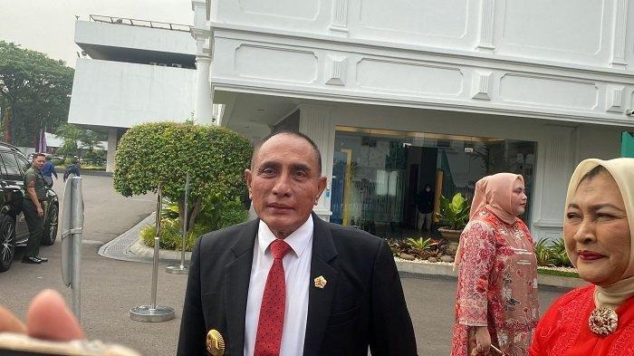 Sosok Edy Rahmayadi calon gubernur (cagub) Sumatera Utara tak mendapat dukungan lagi dari Partai Golkar.