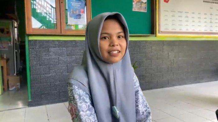 Suriani saat ditemui oleh TribunTimur di MAN 1 Sinjai (11/12/2024).