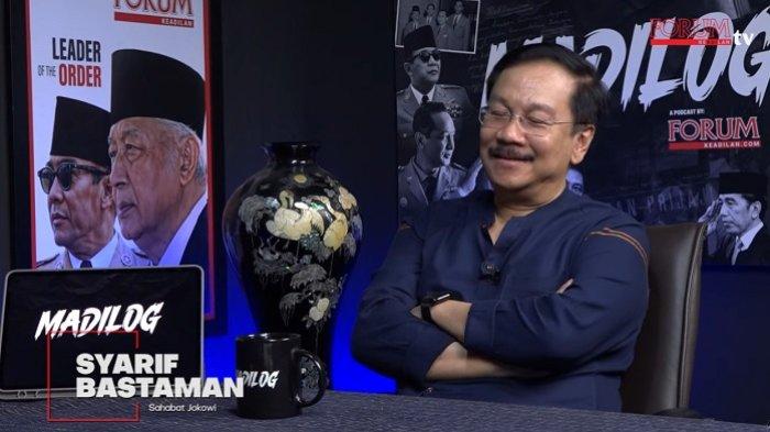 BONGKAR WATAK JOKOWI-Tangkapan layar Tokoh nasional sekaligus sahabat Joko Widodo, Syarif Bastaman Youtube Forum Keadilan TV dikutip tribun-timur.com, Selasa (3/6/2025). Ia mengungkap cerita awal kedekatannya dengan Presiden Joko Widodo (Jokowi), yang berawal sejak masa kepemimpinan Jokowi sebagai Wali Kota Solo hingga menjadi Gubernur DKI Jakarta.