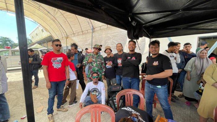 Trail Community Ubur Ubur Maros menggelar event 'Data Taksi Gabah' di Lingkungan Data, Kelurahan Pallantikang, Kecamatan Maros Baru, Maros.