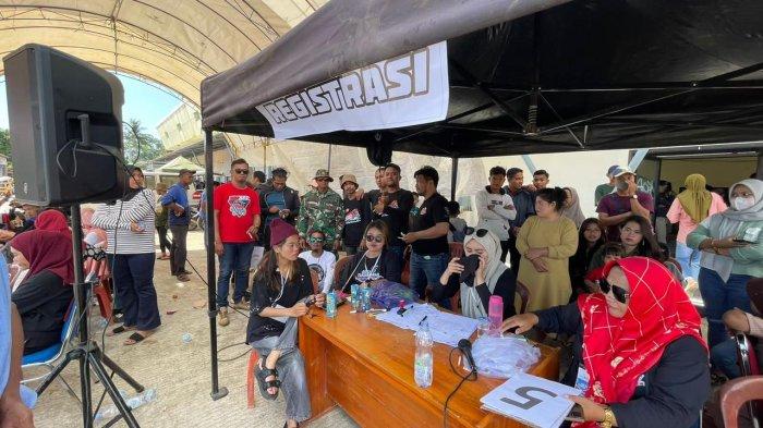 Trail Community Ubur Ubur Maros menggelar event 'Data Taksi Gabah' di Lingkungan Data, Kelurahan Pallantikang, Kecamatan Maros Baru, Maros.