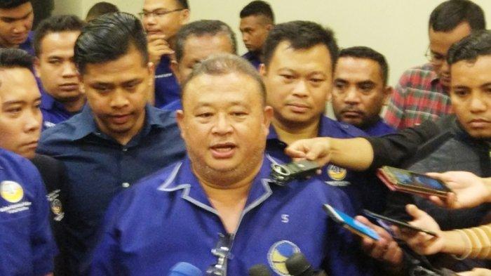 Wasekjen Nasdem Hermawi Taslim. Partai NasDem mengakui Eks Mentan yang juga kader NasDem Syahrul Yasin Limpo (SYL) pernah mentransfer Rp20 juta ke rekening fraksi NasDem DPR RI.