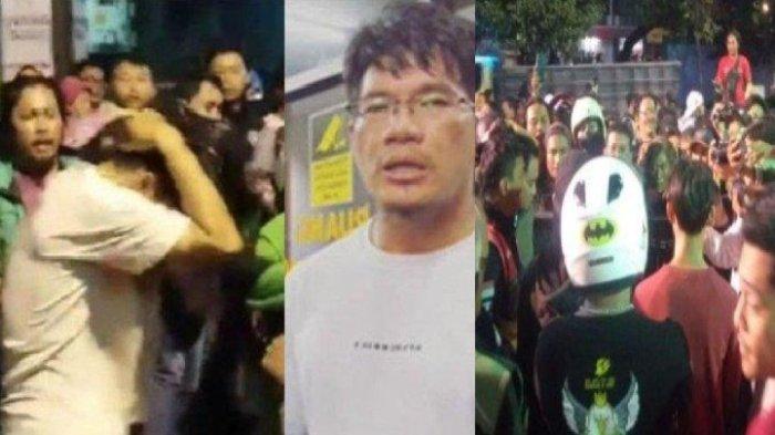 Youtuber Laurendra Hutagalung polisikan oknum ojol terkait insiden yang terjadi saat ia membuat konten Pemotor Lawan Arus di kawasan Tebet, Jakarta Selatan, Selasa (15/8/2023) malam.