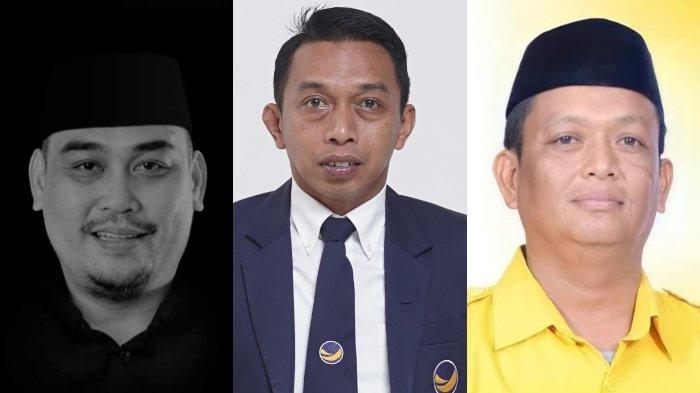 Kolase tiga figur bakal calon Bupati Sidrap. Yusuf Dollah Mando, Syaharuddin Arif, dan Zulkifli Zain.