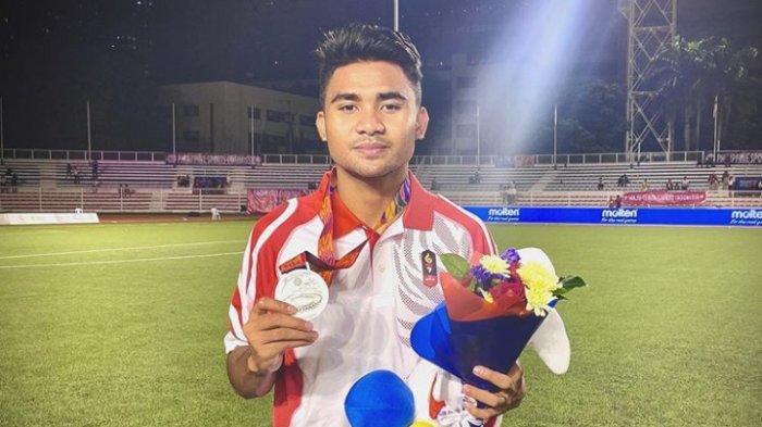 Asnawi Mangkualam saat membela Timnas Indonesia di ajang Sea Games Filipina dan sukses meraih gelar Runner up.